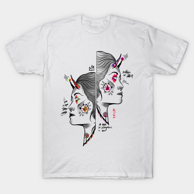 Two sides T-Shirt by Reifus